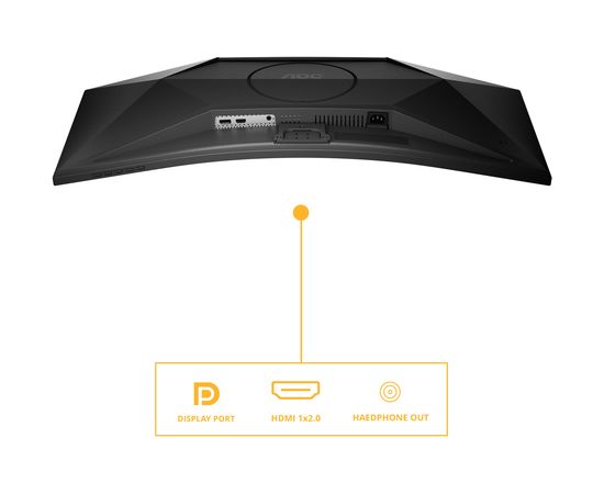AOC CU34B3E 34" VA монитор wQHD 120Hz 1ms Black 3R LED / LCD мониторы