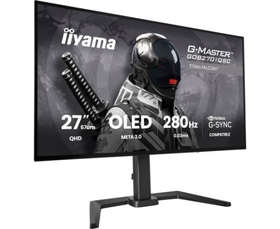 Монитор iiyama G-Master GOB2701QSC-B1 Titan Falcon Tandem OLED LED / LCD мониторы