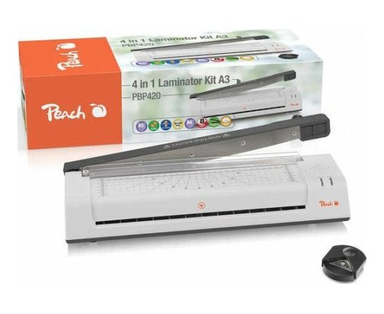 Peach Laminiergerät 4 in 1    Laminator A3 & Cutter A4 PBP42 Laminēšanas iekārtas