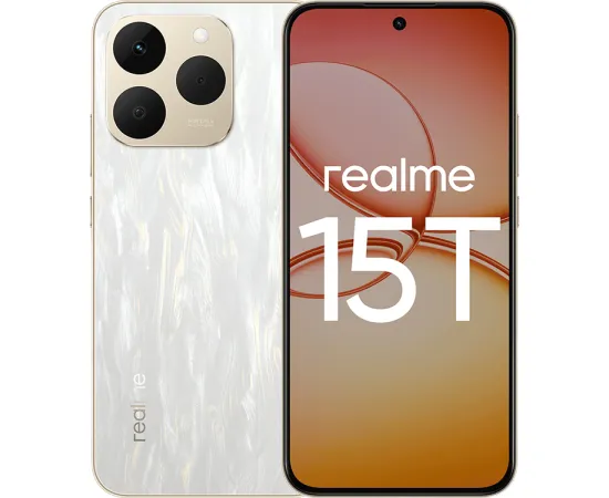 (Ir veikalā) Realme 15T 5G RMX5111 8GB/128GB Flowing Silver Mobilie telefoni