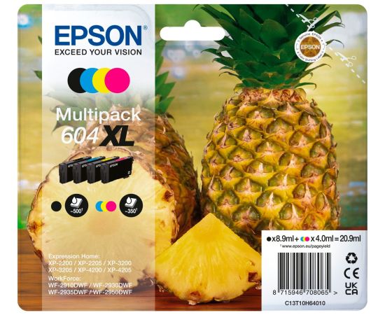 Epson ink multipack 604XL (C13T10H64010) Чернила для принтера