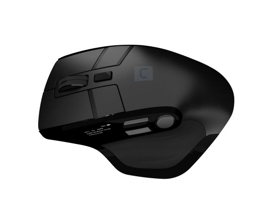 Natec Mouse Jaguar Pro Wireless 2.4 GHz, Bluetooth Black Peles, ievadierīces