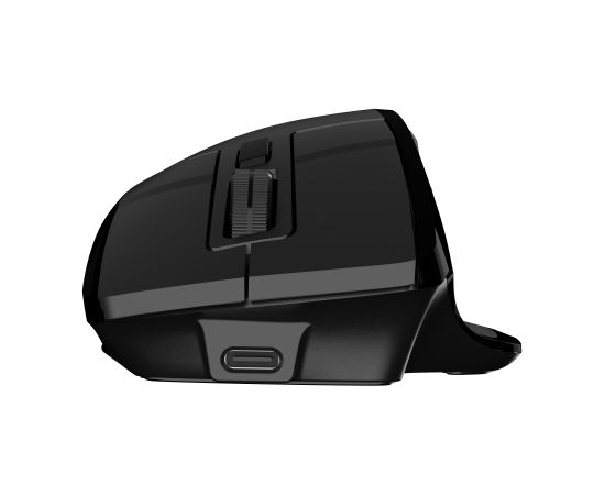 Natec Mouse Jaguar Pro Wireless 2.4 GHz, Bluetooth Black Peles, ievadierīces