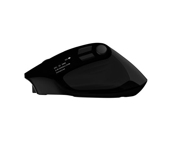 Natec Mouse Jaguar Pro Wireless 2.4 GHz, Bluetooth Black Peles, ievadierīces