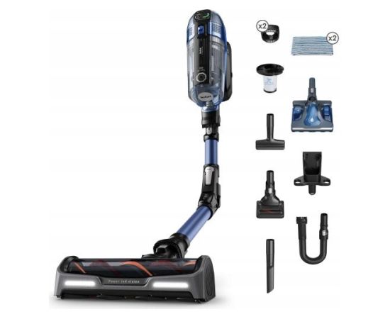 TEFAL Vacuum cleaner TY99C X-Force Flex 14.60 Aqua Cordless operating Handstick and Handheld 32.4 V Black/Blue Warranty 24 month(s) Пылесосы