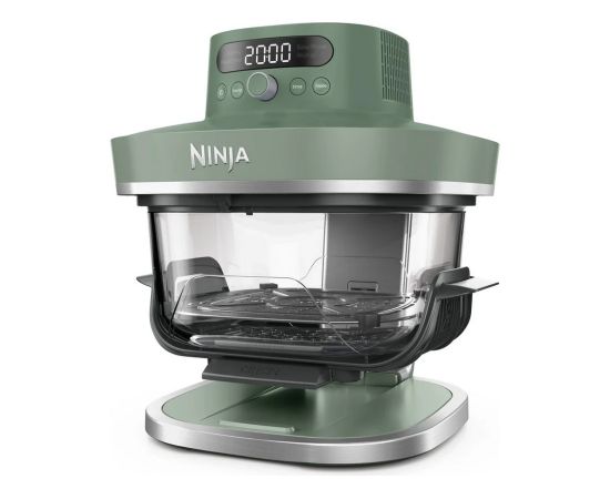 NINJA 5-in-1 XL Glass Air Fryer AS090EUGN Crispi Pro Power 2050 W Capacity 5.7 L Moss Green Воздушные котлы (AirFryer)