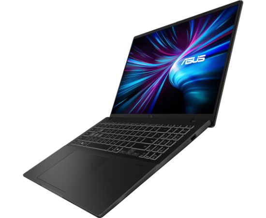 Asus V16 V3607VP-TK084W Matte Black 16 " WUXGA 1920 x 1200 pixels 144 Hz Anti-glare Intel Core 7 240H 16 GB DDR5 Solid-state drive capacity 1000 GB Intel Graphics NVIDIA GeForce RTX 5070 Laptop GPU GDDR7 8 GB Windows 11 Home (802.11ax Bluetooth version 5. Portatīvie datori