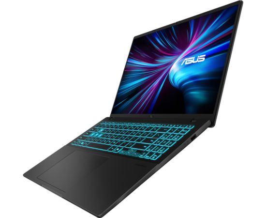 Asus V16 V3607VP-TK084W Matte Black 16 " WUXGA 1920 x 1200 pixels 144 Hz Anti-glare Intel Core 7 240H 16 GB DDR5 Solid-state drive capacity 1000 GB Intel Graphics NVIDIA GeForce RTX 5070 Laptop GPU GDDR7 8 GB Windows 11 Home (802.11ax Bluetooth version 5. Portatīvie datori