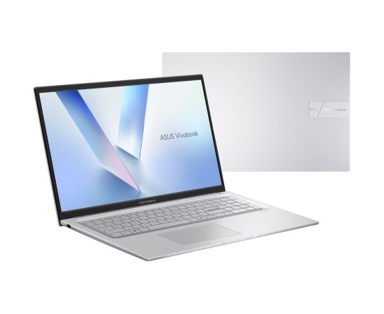 ASUS Vivobook 17 X1704MA-AU038 Core 7 350 17.3"FHD IPS-level Panel 60Hz 250nits AG 16GB DDR5 SSD512 Intel Graphics WLAN+BT Cam720p 50WHrs NoOS Cool Silver Ноутбуки