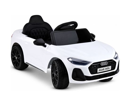 Lean Cars Audi A5L HL788 White Battery-Powered Vehicle Jaunumi, Bērnu preces