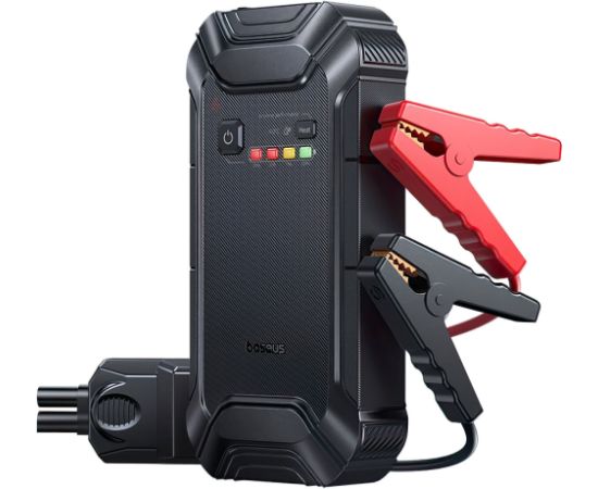Powerbank / automašīnas akumulatora uzlādētājs, maks. 5000 A, 44,4 Wh, ar PTC sildītāju, IP55, USB-A/USB-C, 15 W, PrimeTrip VJ1, BASEUS Power Banks