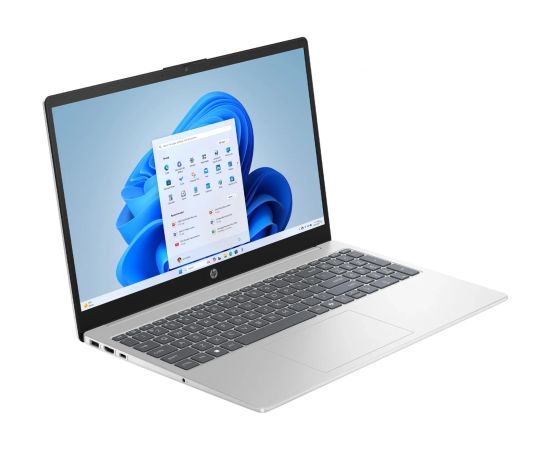 HP 15-fc0057 15.6'' FHD Touch AMD Ryzen 7 7730U 16GB 512GB SSD W11H, Natural Silver Portatīvie datori