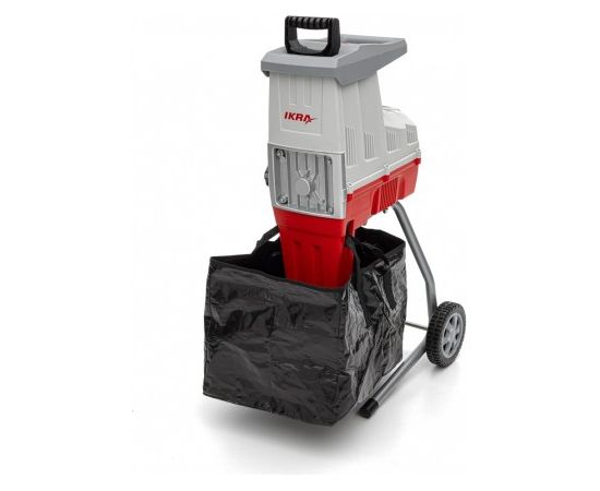 Ikra elektriskais klusais zaru smalcinātājs 3000 W, zariem līdz 44 mm, ILH 3000 S Zaru smalcinātāji