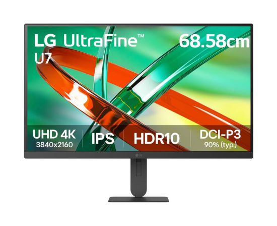 LCD Monitor LG 27 " 3840 x 2160 pixels 4K Ultra HD Native aspect ratio 16:9 LCD Flat 27U710B-B LED / LCD мониторы