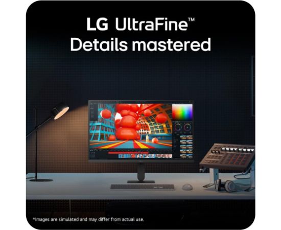 LCD Monitor LG 27 " 3840 x 2160 pixels 4K Ultra HD Native aspect ratio 16:9 LCD Flat 27U710B-B LED / LCD мониторы