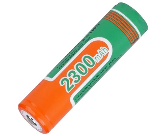 Superfire 18650 Battery, 2300 mAh Apgaismes ierīces