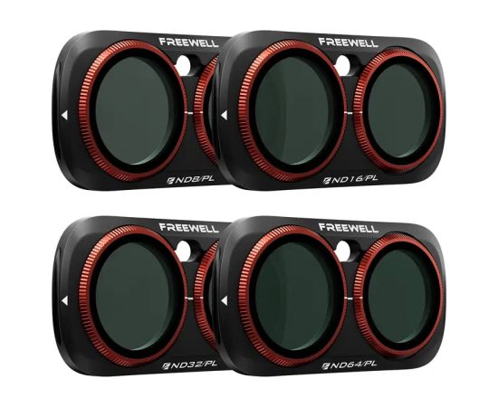 Freewell Filter Set for Insta360 Luna Ultra Bright Day (4-piece set) Sporta kameru aksesuāri