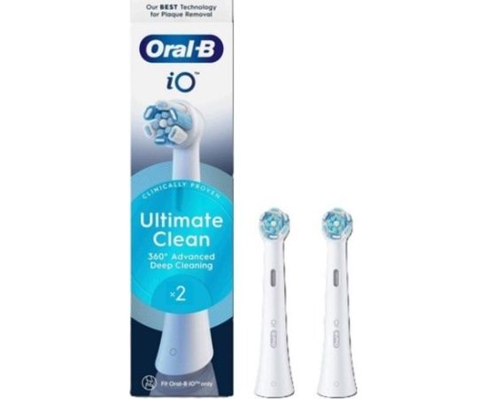 Końcówka Oral-B ORAL B REFILLS iO ULTIMATE CLEAN 2s Uzgaļi elektriskajām zobu birstēm