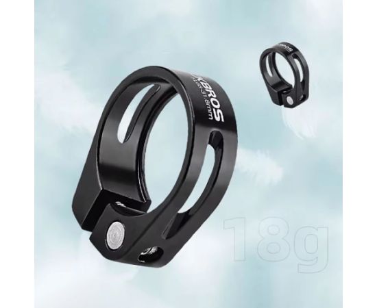Rockbros 41210091001 bicycle seat clamp - black (Rockbros-41210091001) Велосипеды