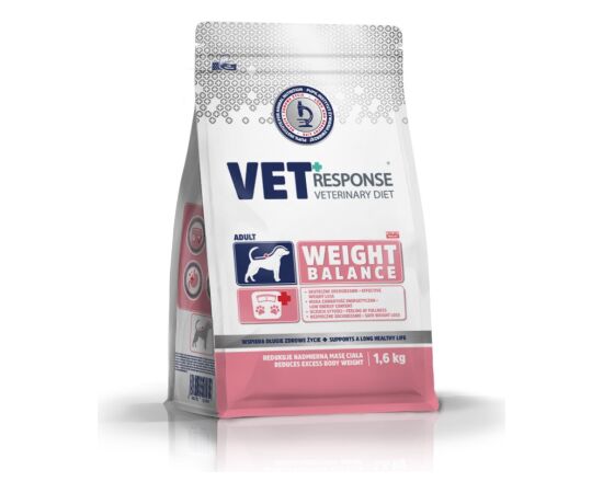 VET RESPONSE WEIGHT-BALANCE karma dla psa 1,6 kg Uzkodas sunim