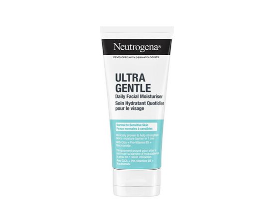 Neutrogena Ultra Gentle Facial Mosturiser - Hydratační pleťový krém 100ml Ķermeņa kosmētika