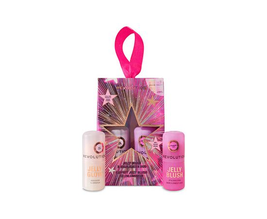 Makeup Revolution Jelly Blush & Highlighter Set - gift set Kосметические средства