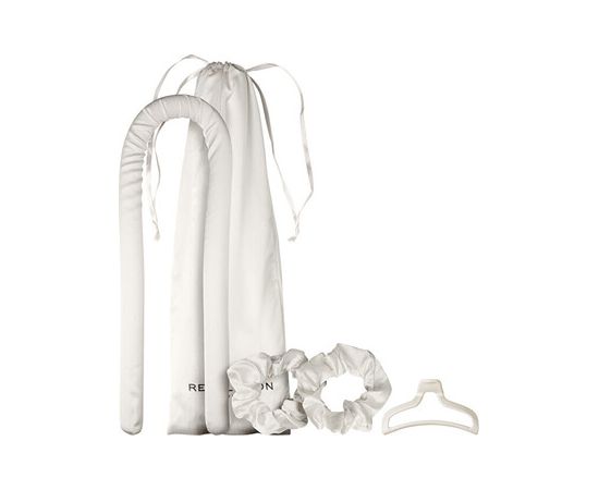 Makeup Revolution Curl Enhance Satin Curling Ribbon Ivory - Hair curling set Matu kopšana