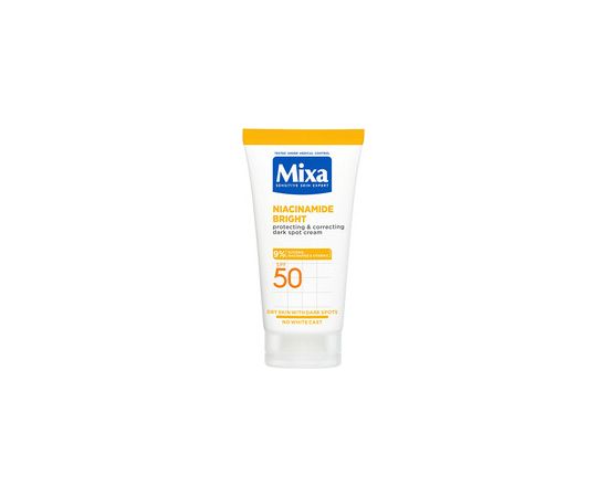 Mixa Niacinamide Bright Protecting & Correcting Dark Spot Cream SPF 50 50ml Косметика для тела