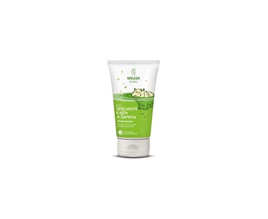 Weleda 2 in 1 Shower Cream and Shampoo Cheerful lime 150 ml 150ml Smaržas - NESAKĀRTOTS