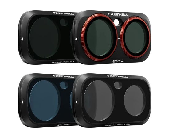 Freewell Insta360 Luna Ultra Everyday Filter Set (4-piece) Sporta kameru aksesuāri