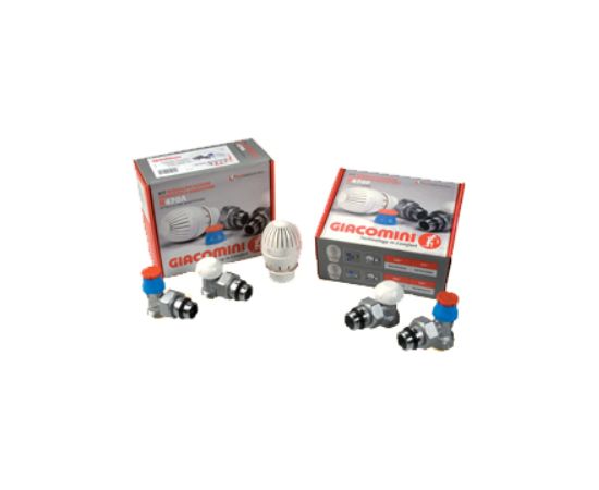 Giacomini adiatoru termostata komplekts 1/2x16 ANGLE AND STRAIGHT KIT Аксессуары для отопительного оборудования