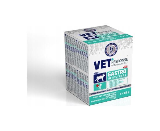 Vet Response VET RESPONSE GASTROINTESTINAL 4x85 g Uzkodas sunim