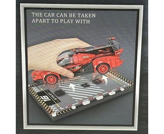 Adar Klocki auto sportowe 402elem. 30697 Машины и аксессуары