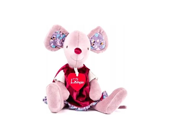 Woodyland WOODYLAND LUMPIN Myszka Cilka w sukience. 28cm 42527 Mīkstās rotaļlietas