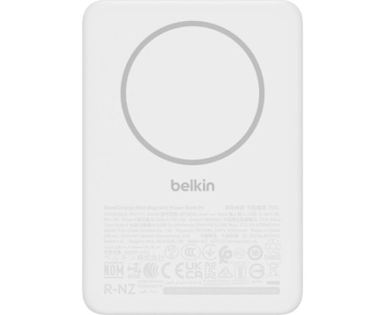 Powerbank Belkin Belkin Slim, mag  5.000mAh, 7.5 W, Новинки Компьютерная техника