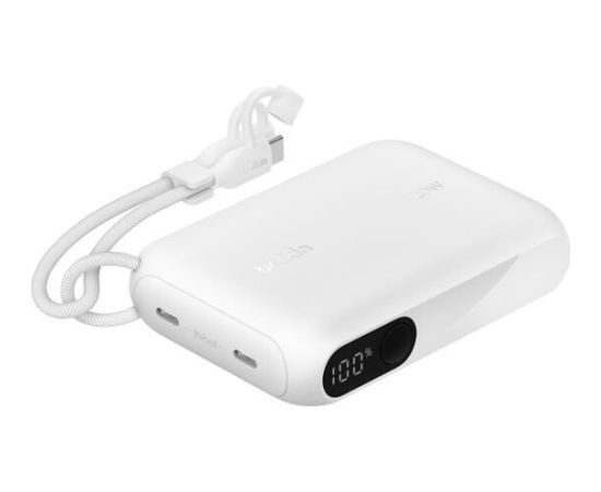 Belkin BOOST CHARGE Power Delivery Powerbank 10.000mAh, white Jaunumi - Datori