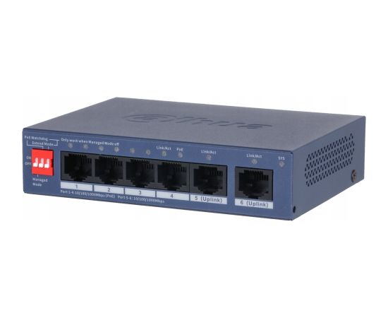 Switch Dahua Technology POE CS4006-4GT-36 4-port Jaunumi - Datori