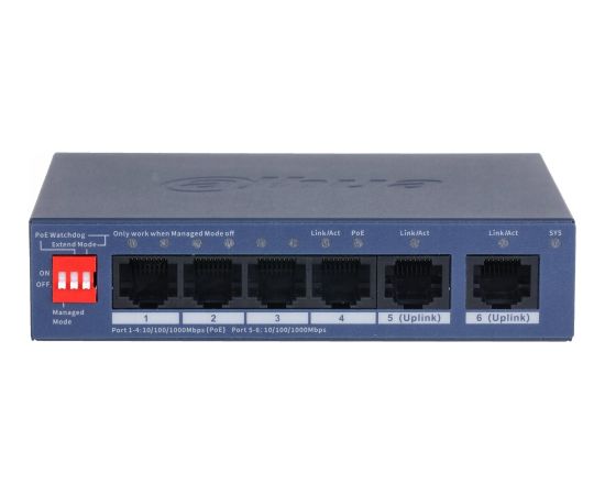 Switch Dahua Technology POE CS4006-4GT-36 4-port Jaunumi - Datori
