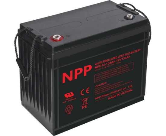 Akumulators brightsign Battery 12V 134Ah T16(M8) Pb deep discharge AGM NPP Аккумуляторы