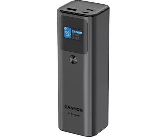 Powerbank Canyon PB-2010 TFT 27000 mAh 97.2Wh PD140W QC 3.0 Новинки Компьютерная техника