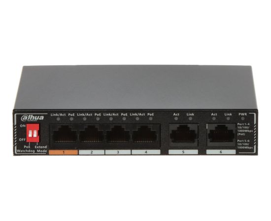 Switch Dahua Technology SG1006P Jaunumi - Datori