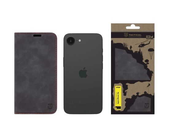 Tactical Xproof Aizsargapvalks priekš Apple iPhone 16e / melns Neoriģinālie Maciņi