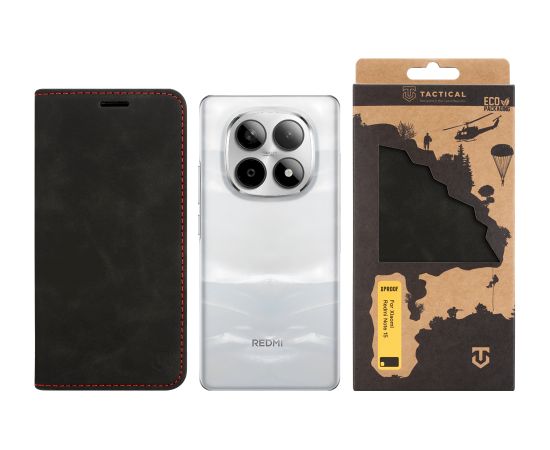 Tactical Xproof Aizsargapvalks priekš Xiaomi Redmi Note 15 5G / melns Hawk Neoriģinālie Maciņi