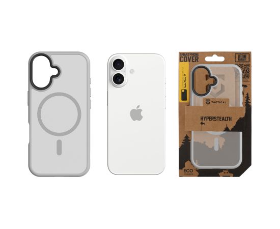 Tactical MagForce Hyperstealth Cover Aizsargapvalks priekš iPhone 17 / gaiši pelēks Neoriģinālie Maciņi