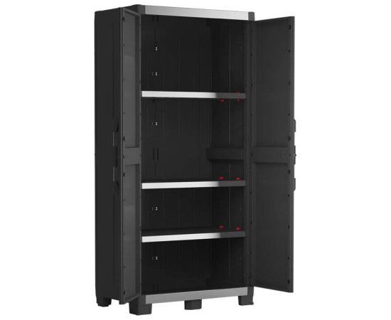 Keter Skapis XL Garage Tall Cabinet 89x54x188cm melns Darbagaldi un darbnīcu mēbeles 