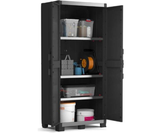 Keter Skapis XL Garage Tall Cabinet 89x54x188cm melns Darbagaldi un darbnīcu mēbeles 