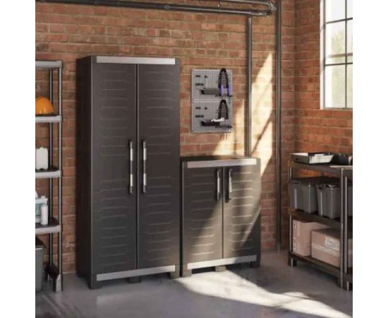 Keter Skapis XL Garage Tall Cabinet 89x54x188cm melns Darbagaldi un darbnīcu mēbeles 