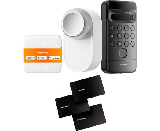 Switchbot Lock Ultra Vision Combo (white) Системы безопасности