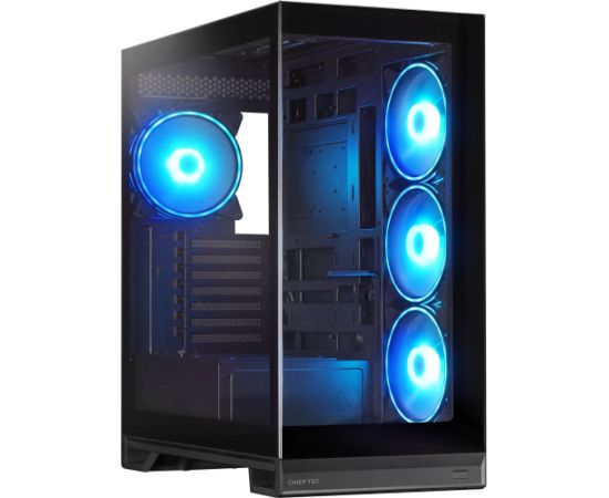 Chieftec VISTA Max (black, tempered glass x 2) Корпуса