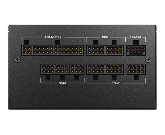 Sharkoon Rebel P20 Gen2 850 Black (black, 1x 12 pin high power connector, 3x PCIe, cable management, 850 watts) Datoru barošanas bloki